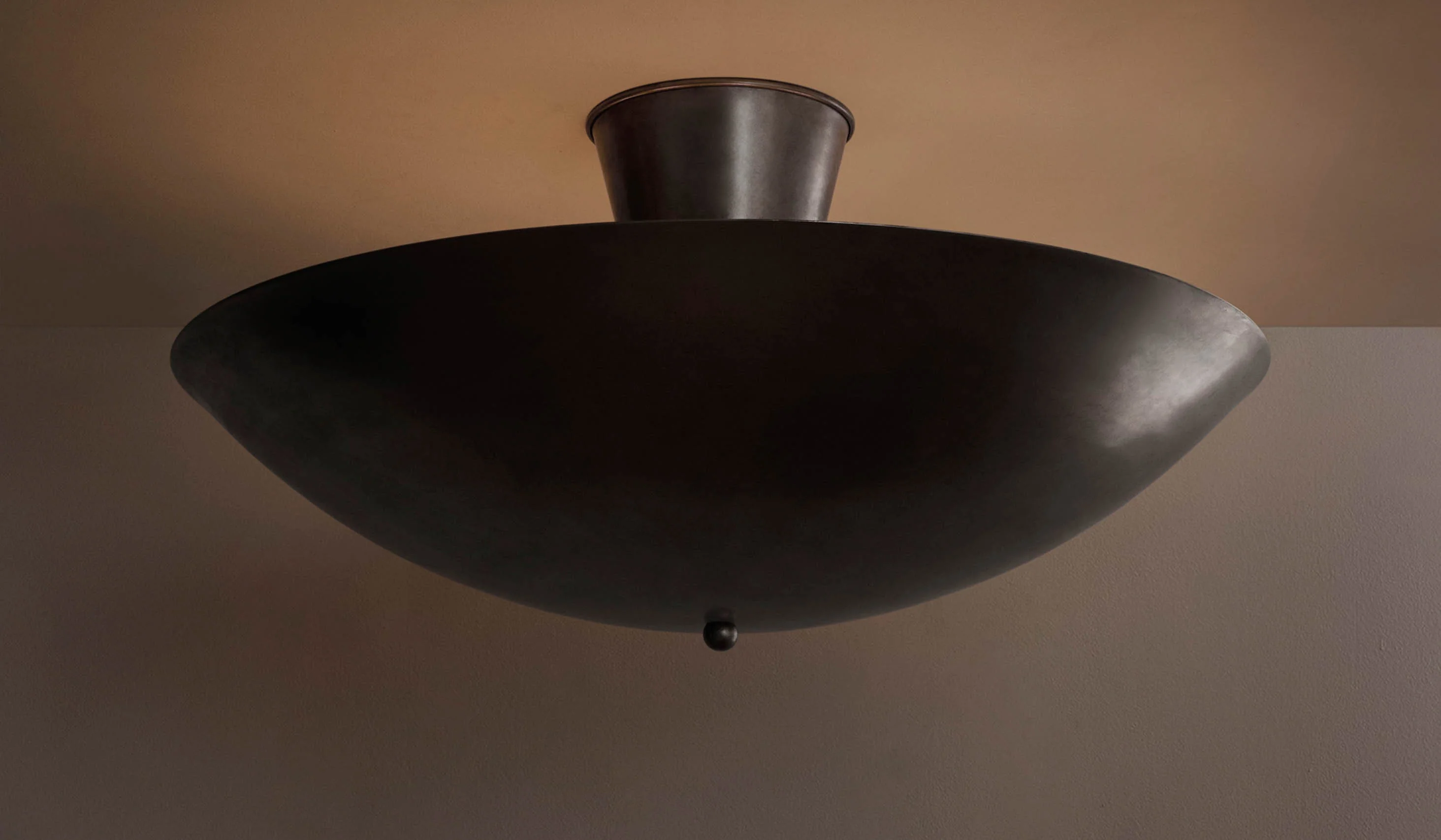 In Common With 36" Brass Arundel Flush Mount - Image 10