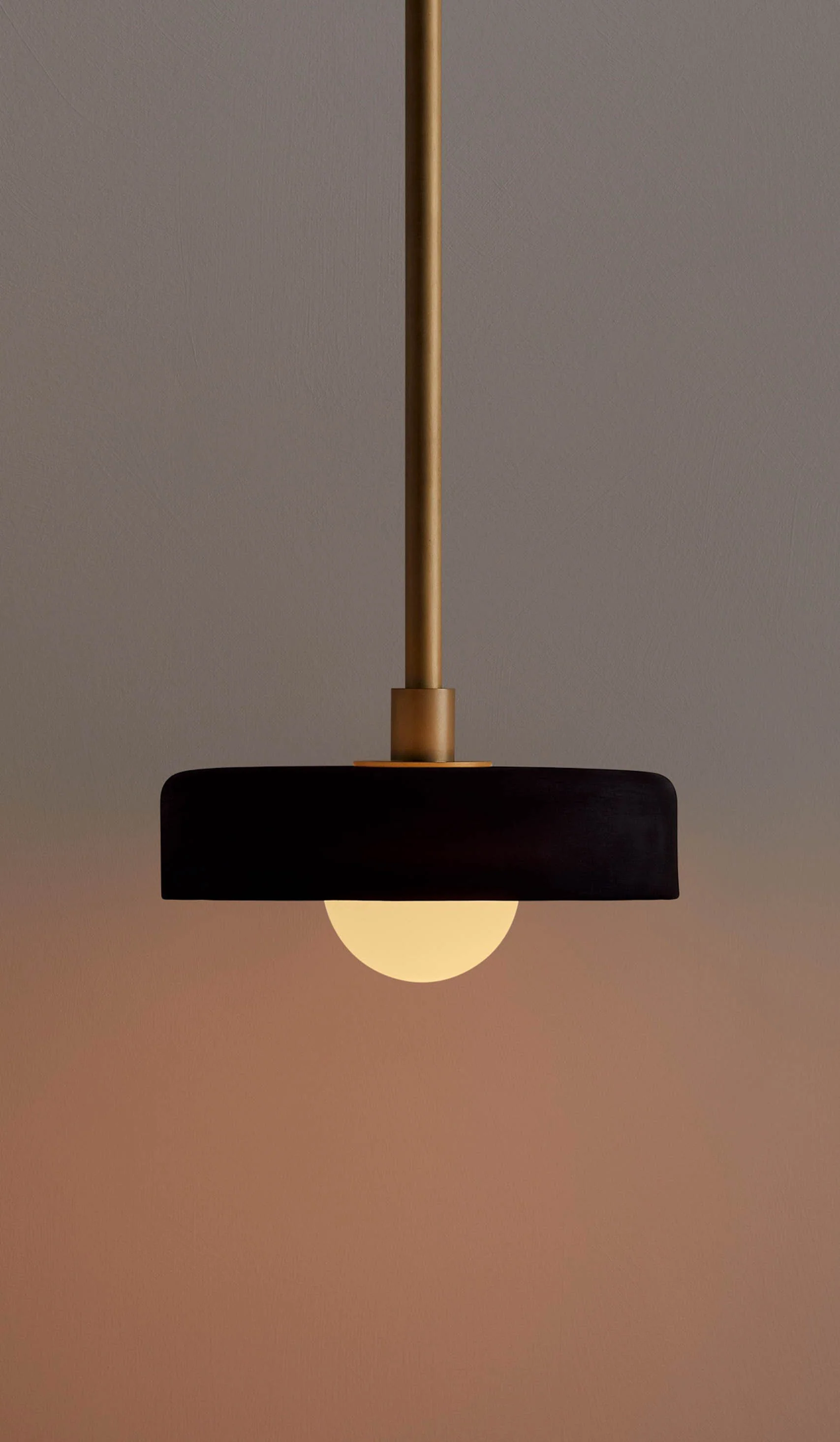 In Common With Black Ceramic Disc Pendant - Image 11