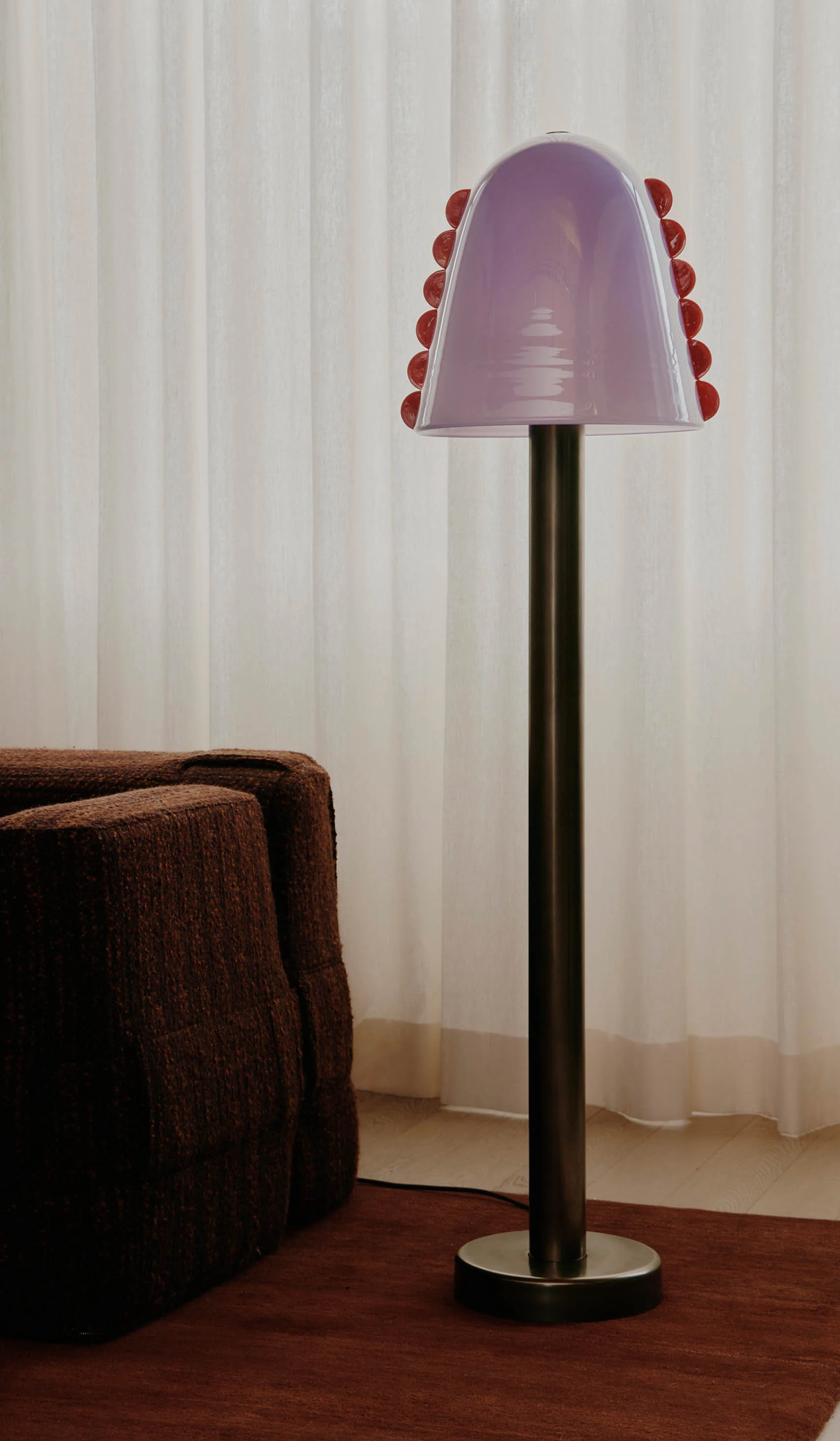 In Common With Blown Glass Calla Floor Lamp - Image 5