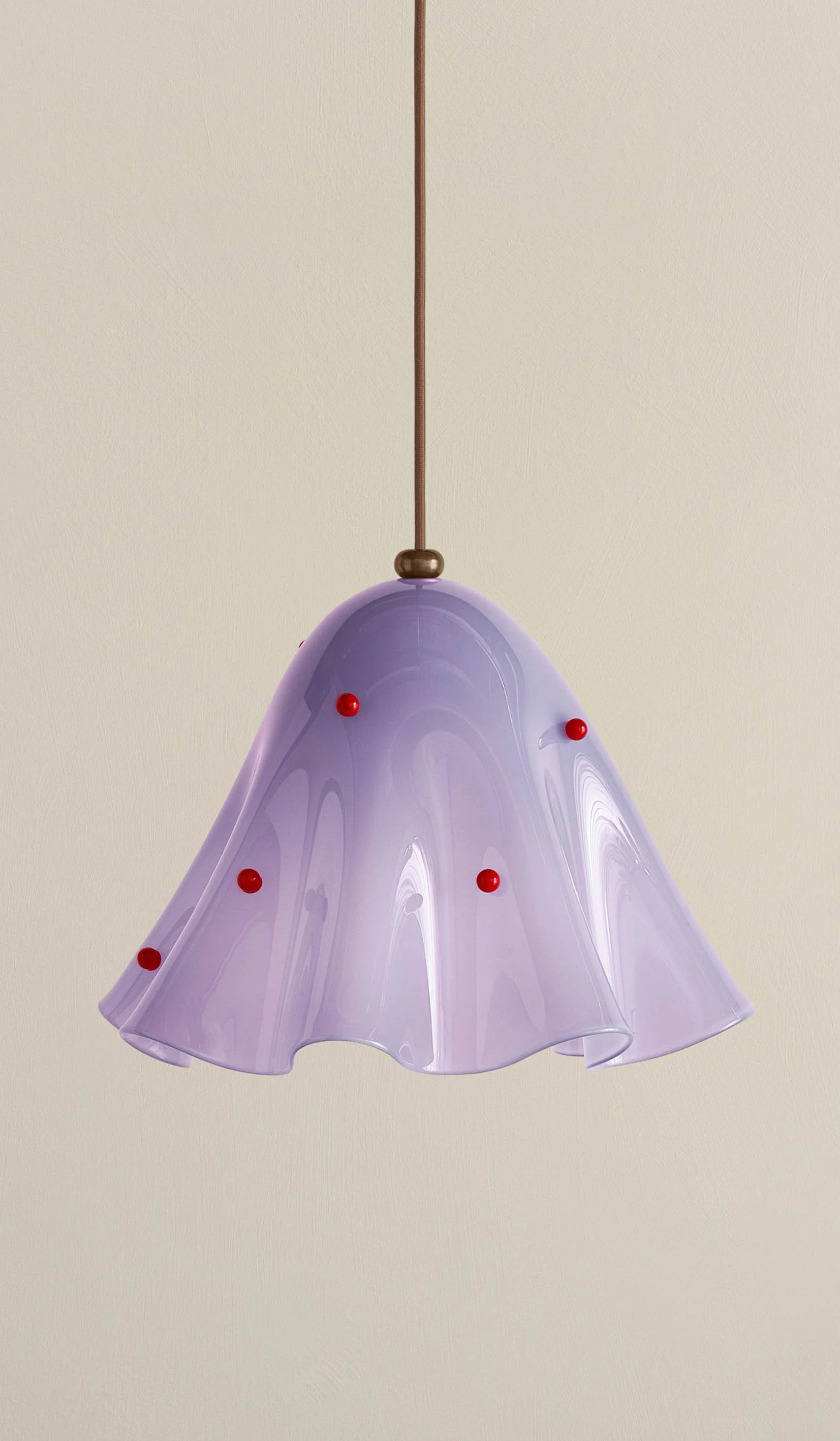 In Common With Blown Glass Fazzo Pendant with Dots - Image 50