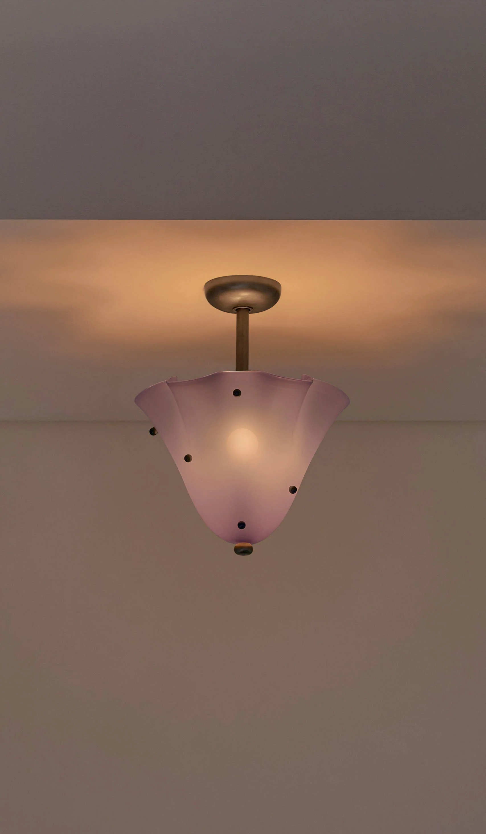 In Common With Blown Glass Fazzo Surface Mount with Dots - Image 133