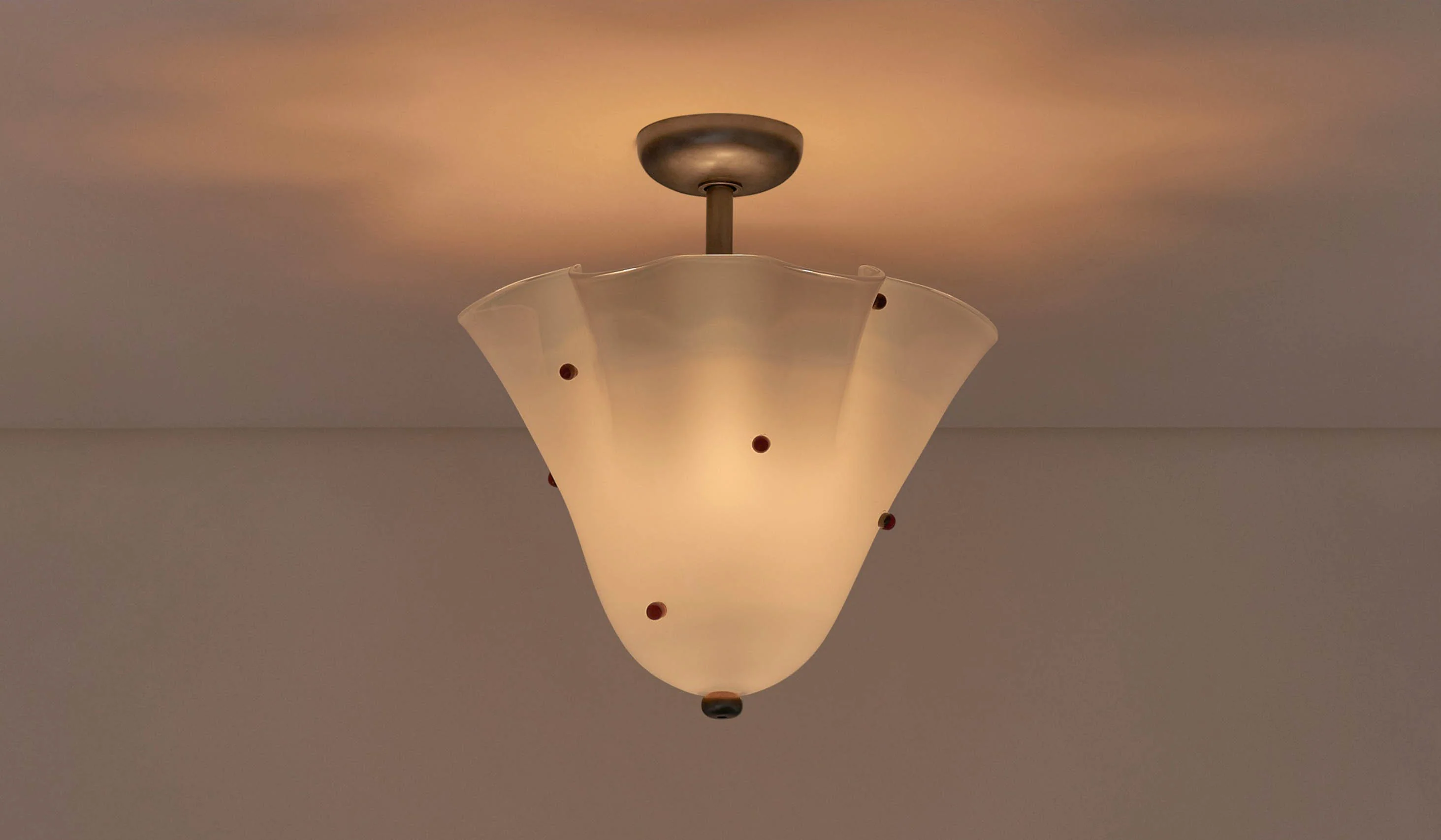In Common With Blown Glass Fazzo Surface Mount with Dots - Image 27