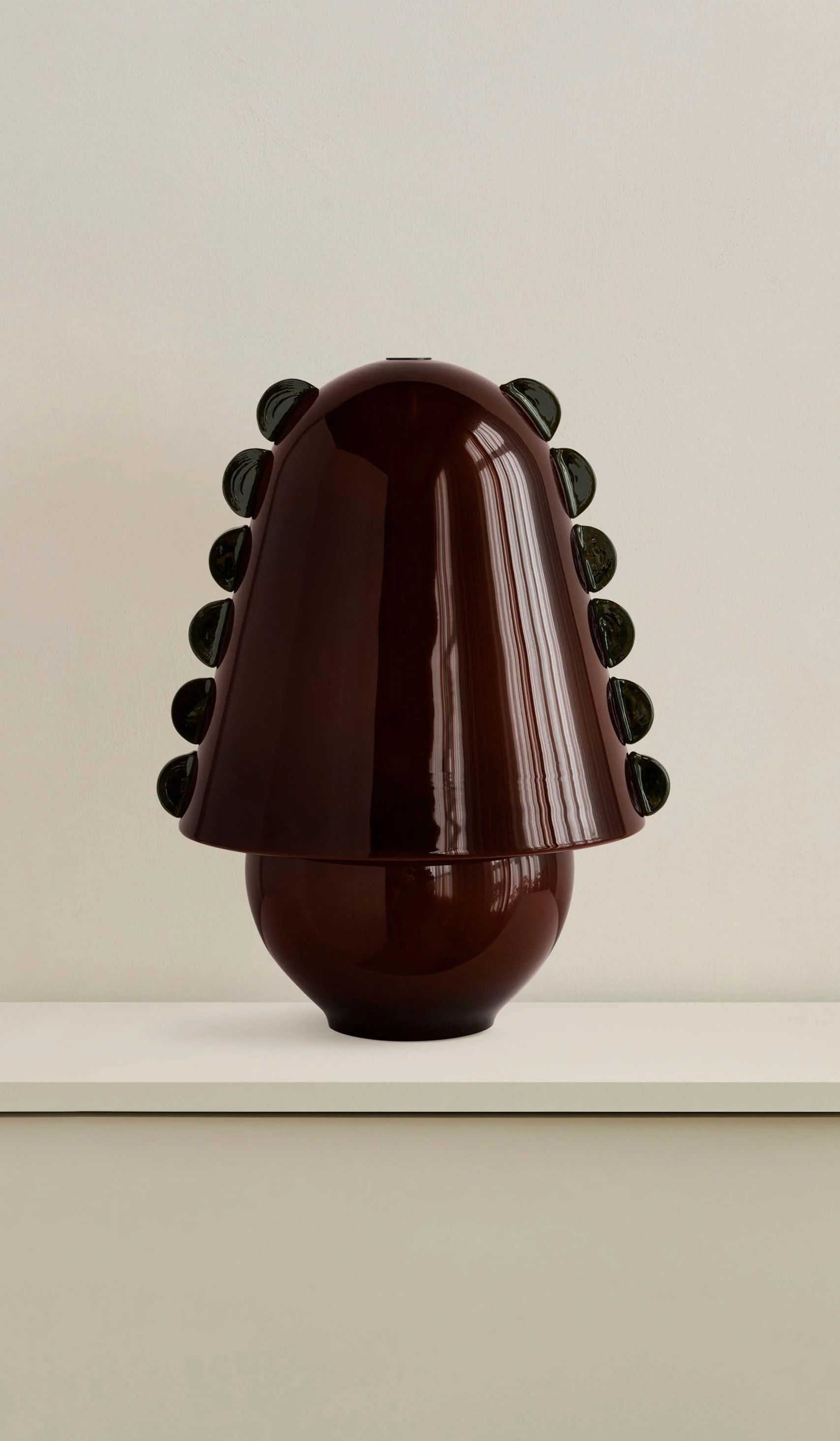 In Common With Large Blown Glass Calla Table Lamp - Image 53