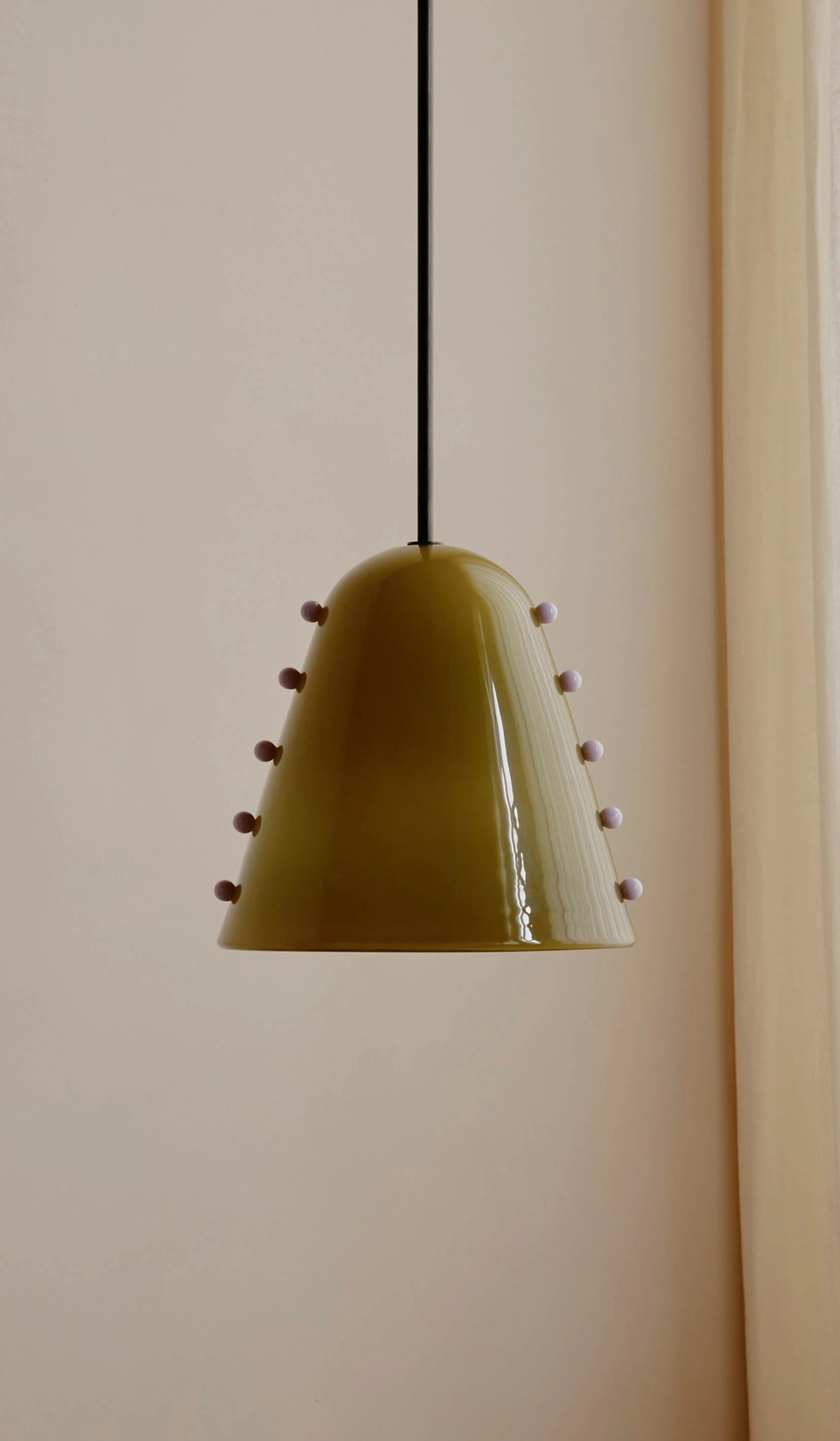 In Common With Large Blown Glass Gemma Pendant - Image 3