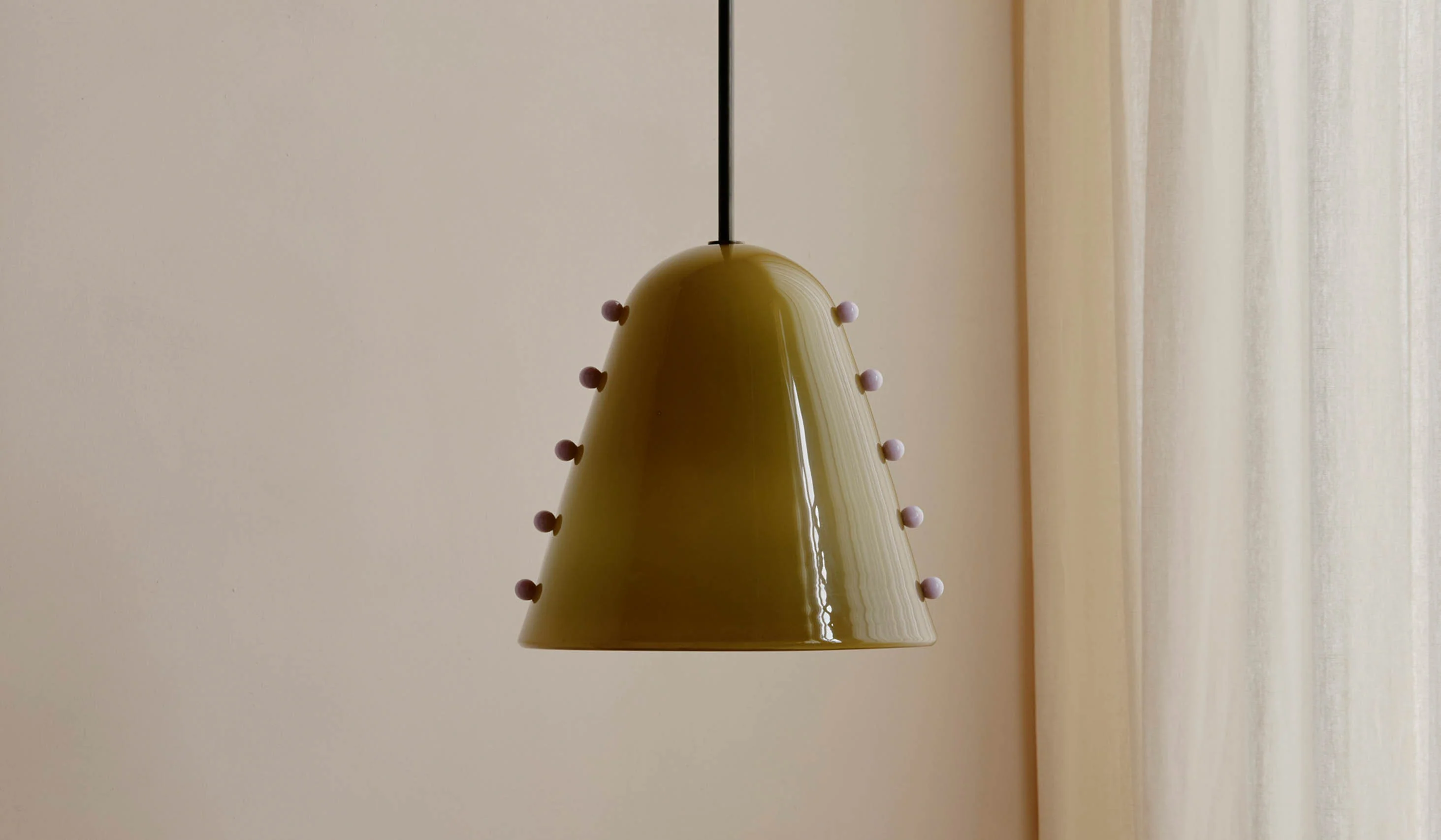 In Common With Large Blown Glass Gemma Pendant - Image 81
