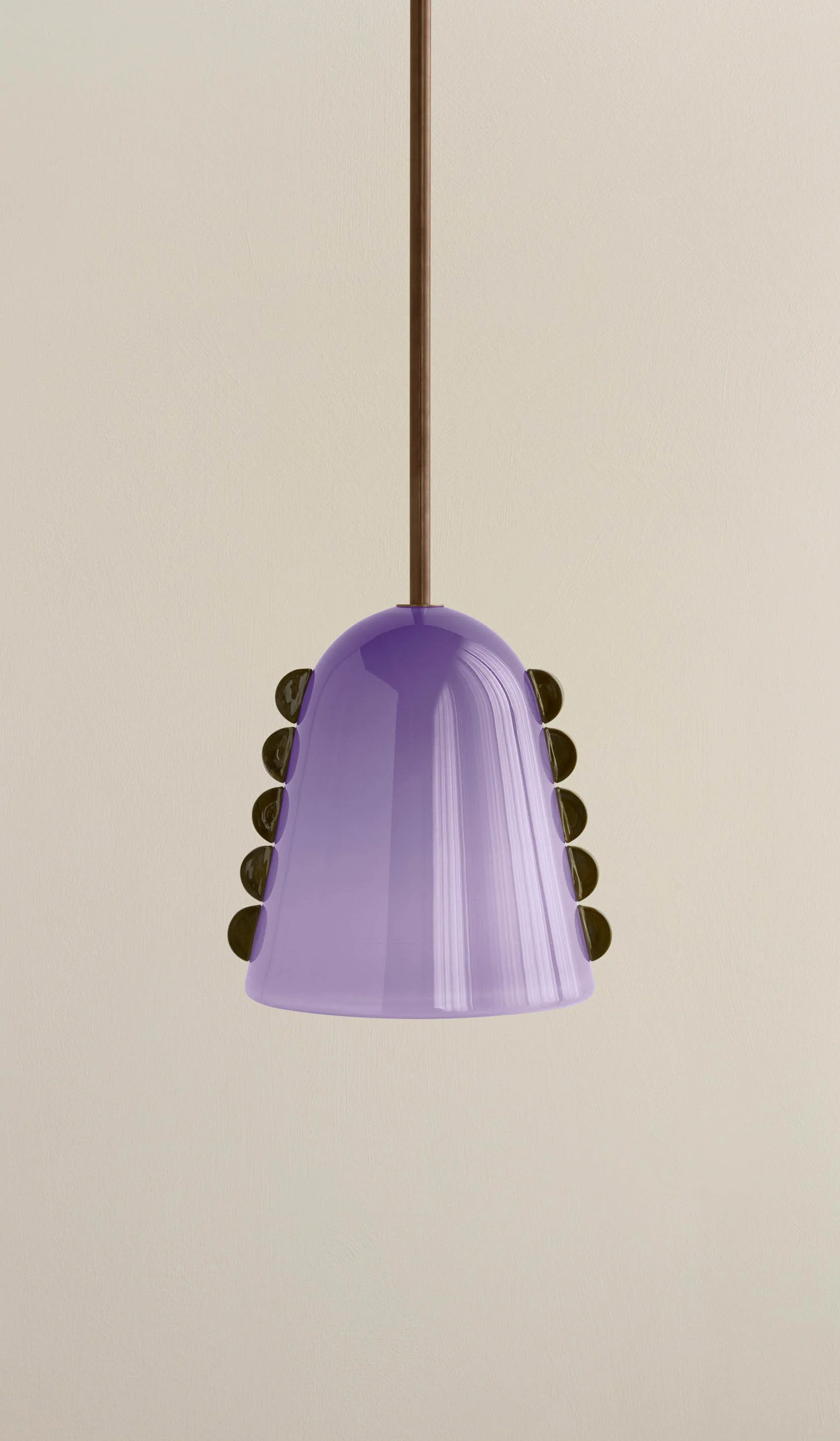 In Common With Medium Blown Glass Calla Pendant - Image 32