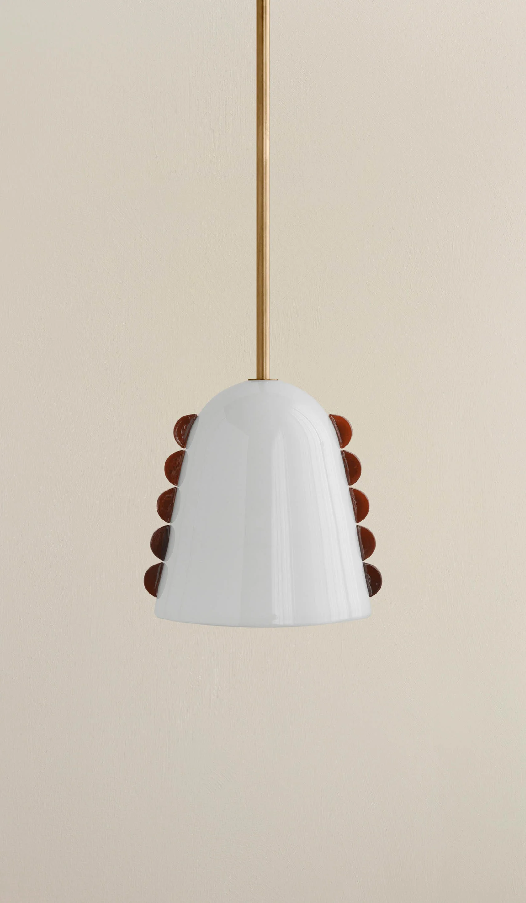 In Common With Medium Blown Glass Calla Pendant - Image 39