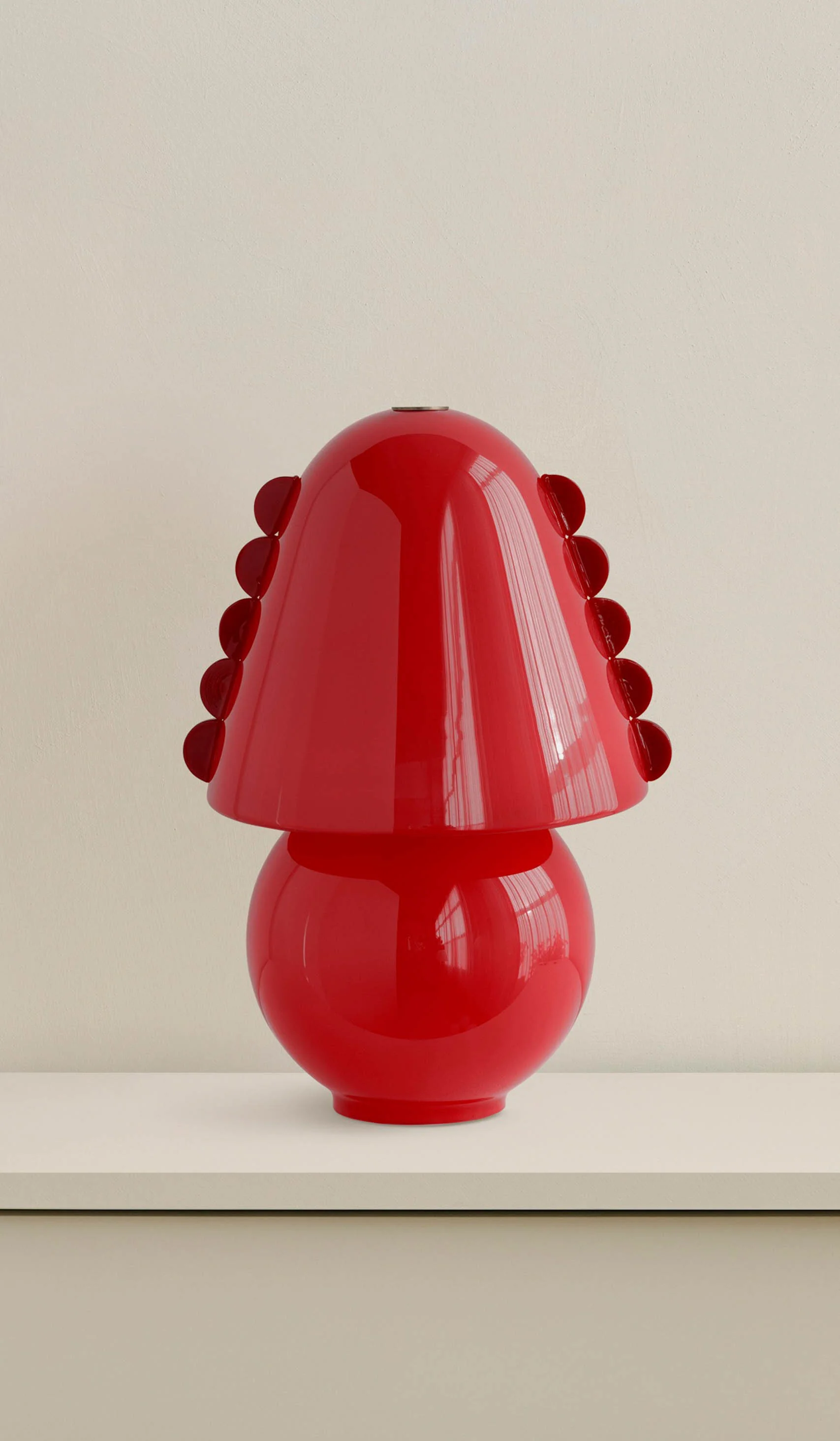 In Common With Medium Blown Glass Calla Table Lamp - Image 60
