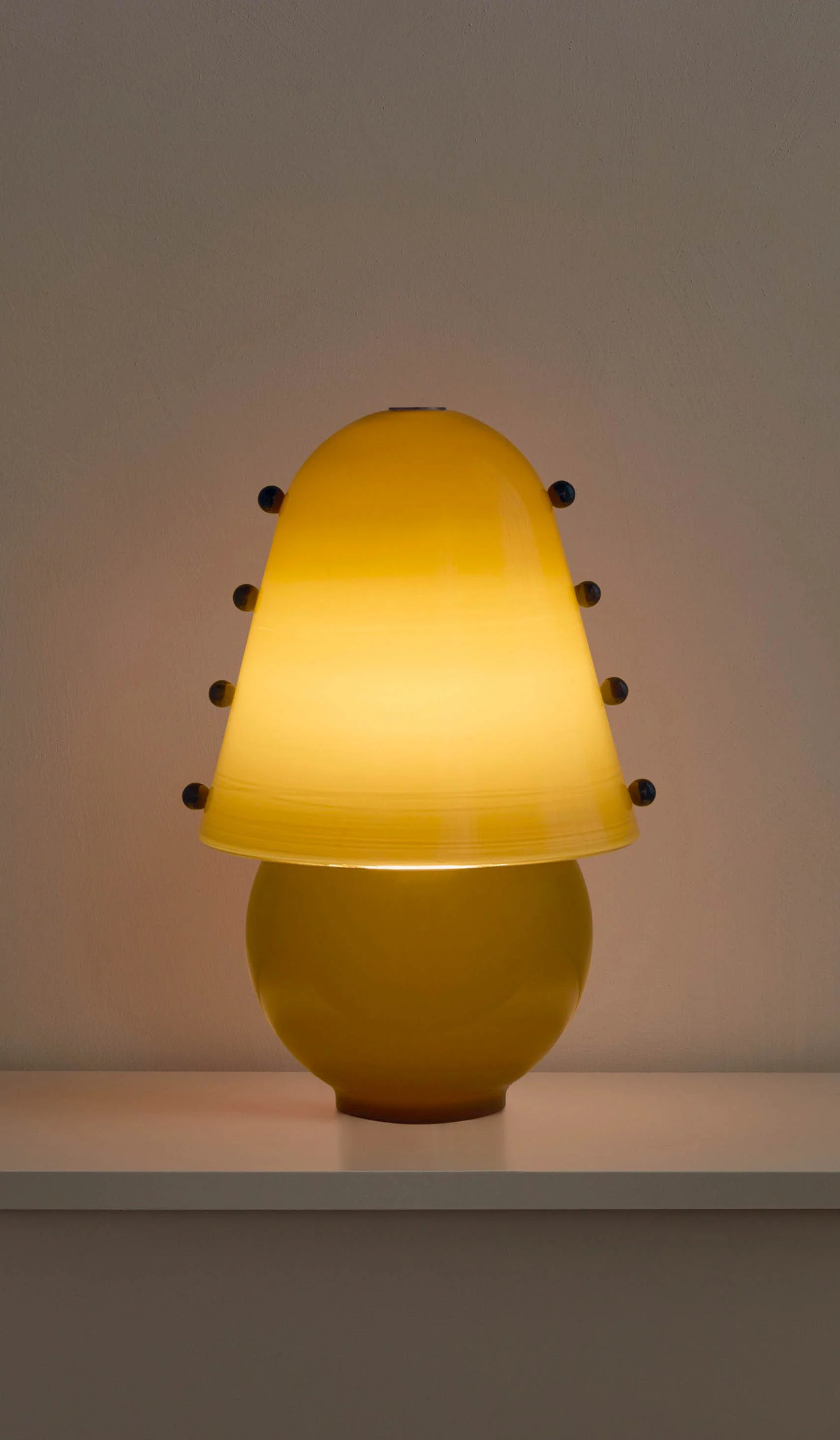 In Common With Medium Blown Glass Gemma Table Lamp - Image 8