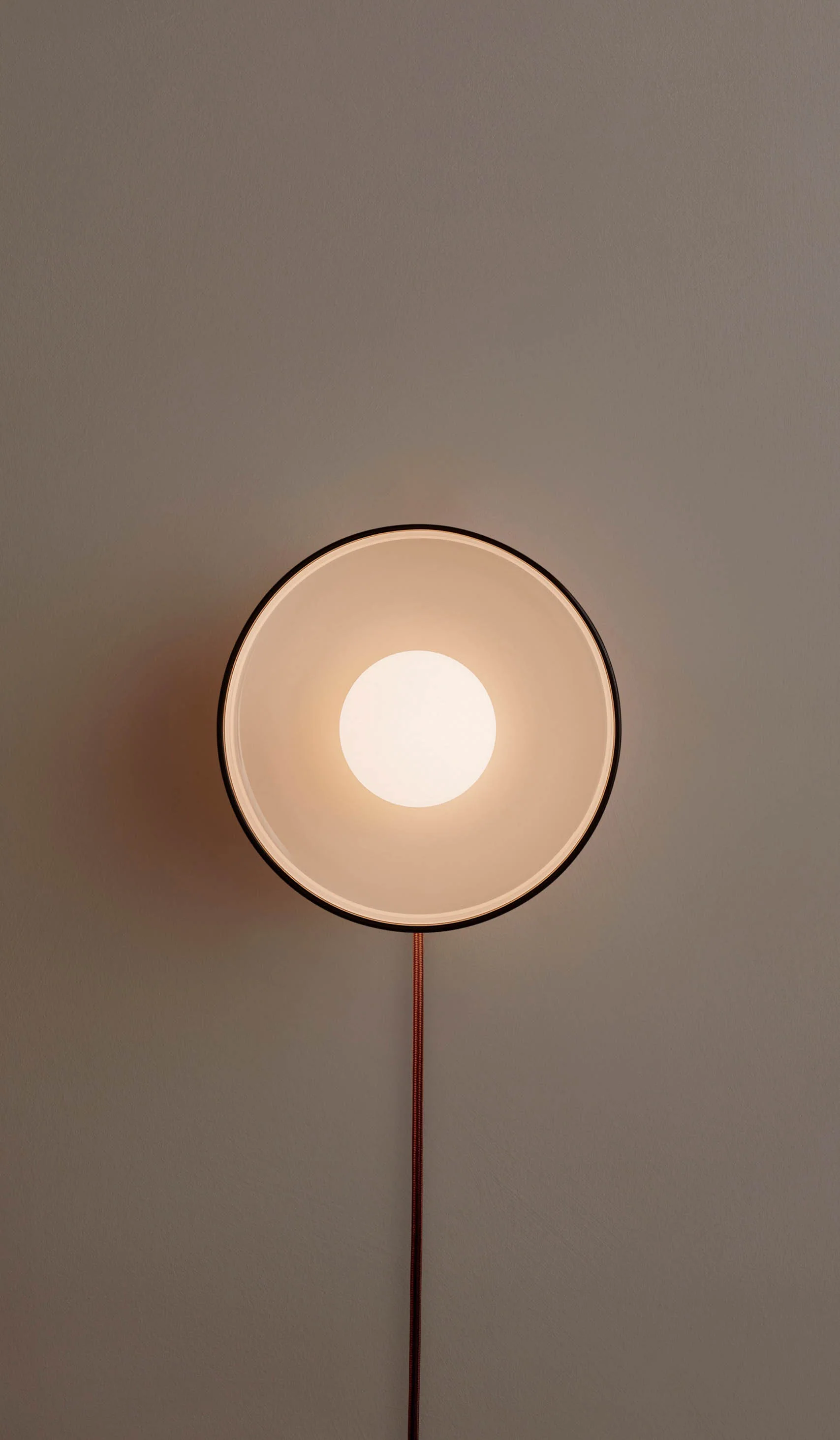 In Common With Opaline Glass Disc Surface Mount with Pistachio Rim - Image 13