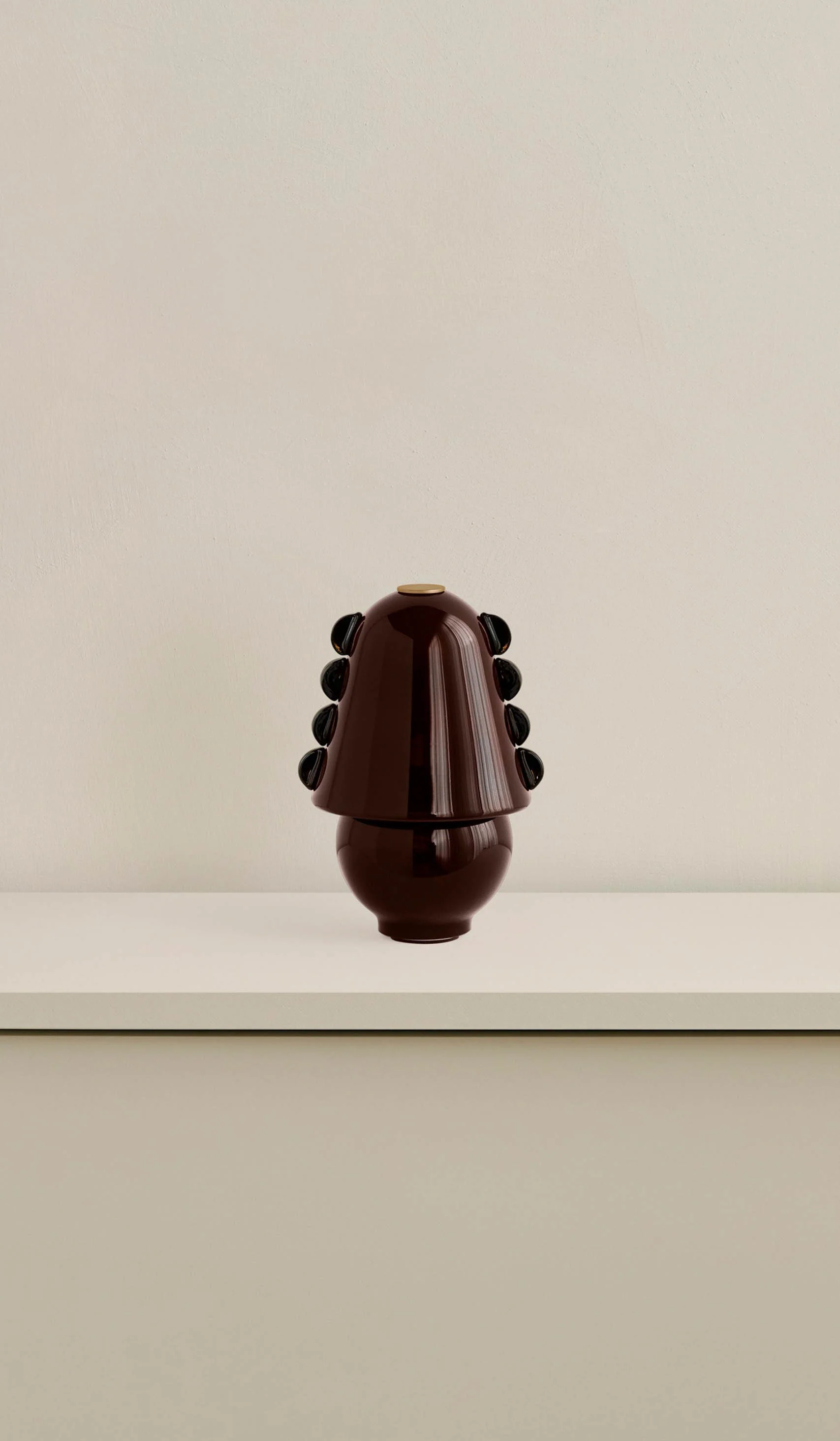 In Common With Small Blown Glass Calla Table Lamp - Image 41