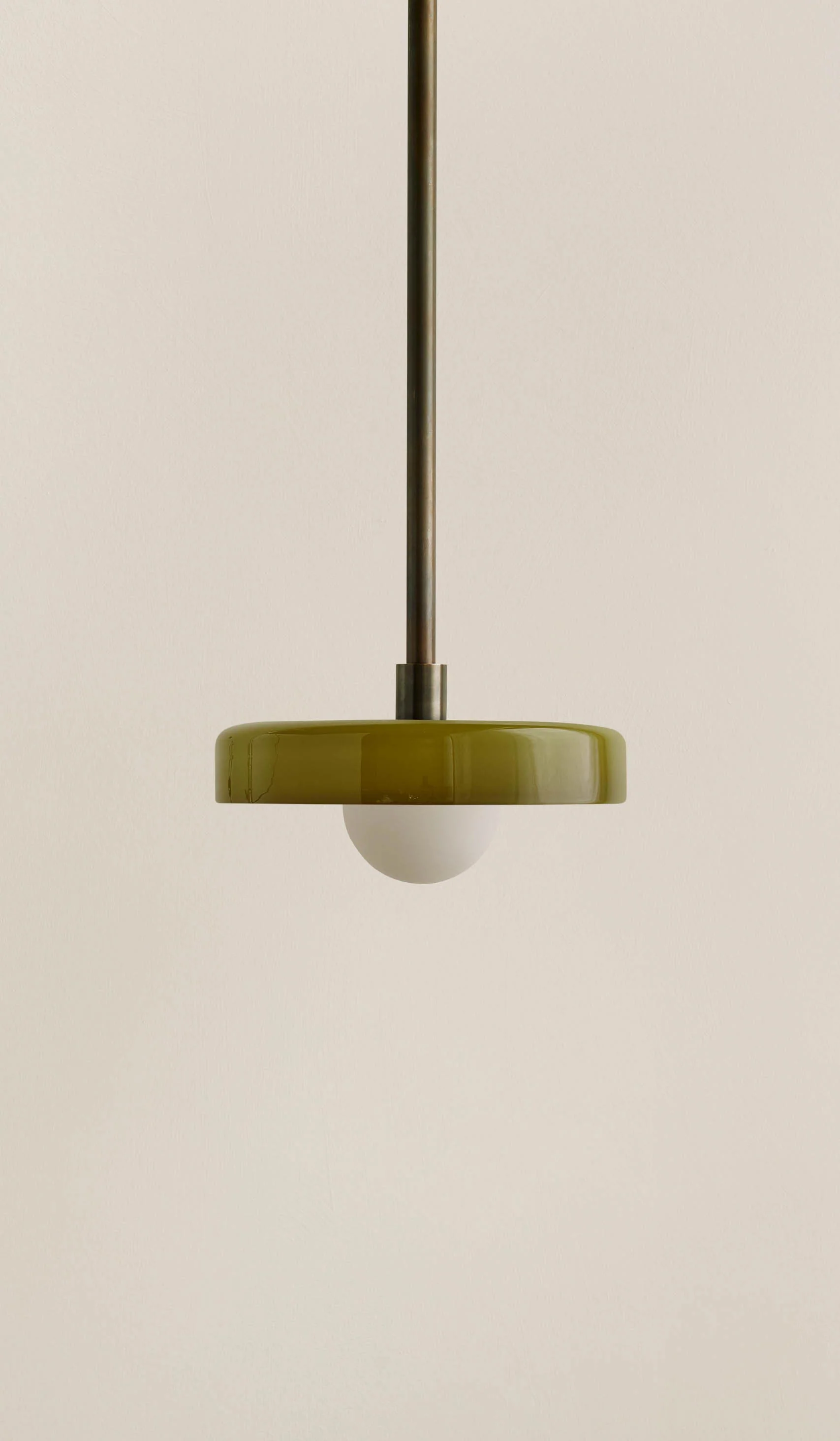 In Common With Pistachio Glass Disc Pendant - Image 8