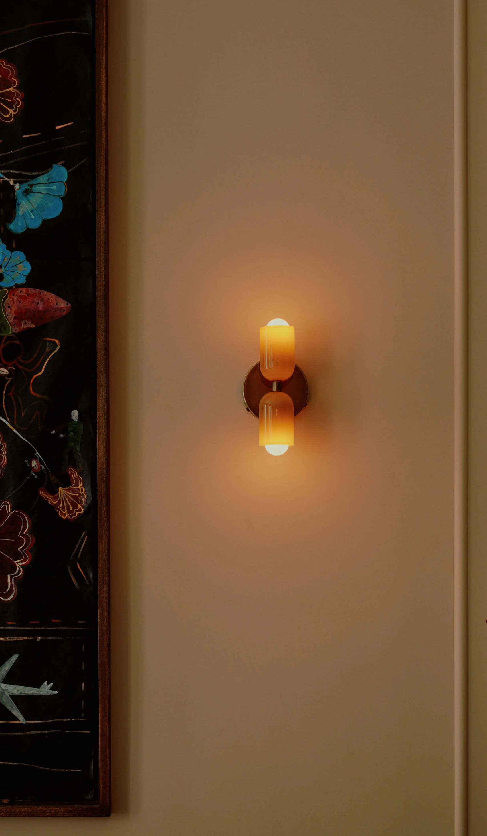 In Common With Pistachio Glass Up Down Sconce - Image 20