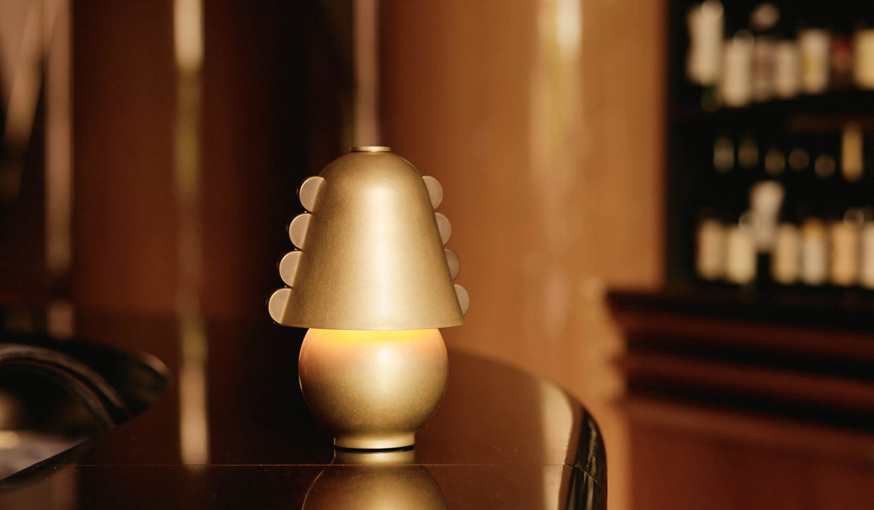 In Common With Small Brass Calla Table Lamp - Image 13