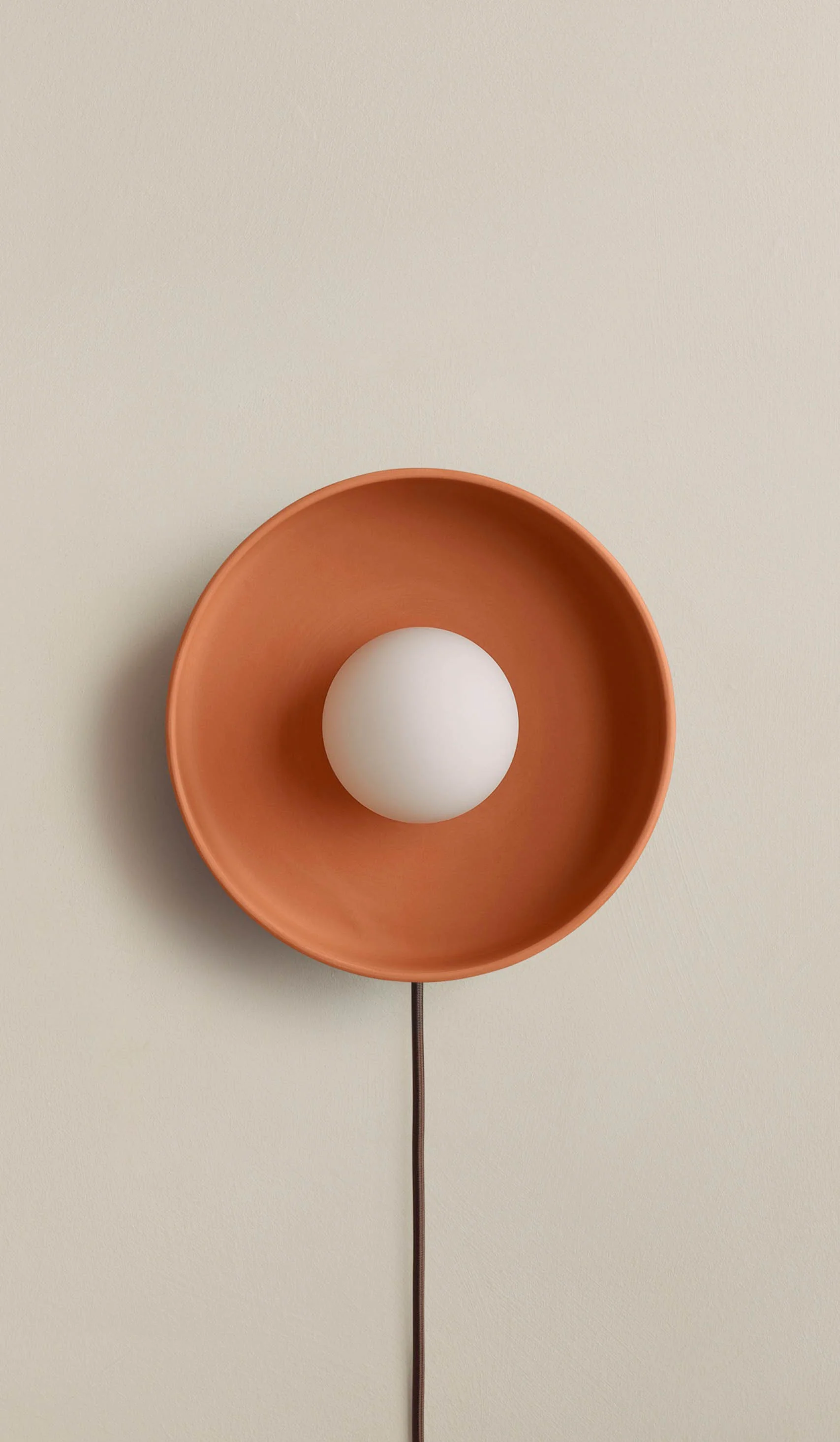 In Common With Terracotta Ceramic Disc Surface Mount - Image 3