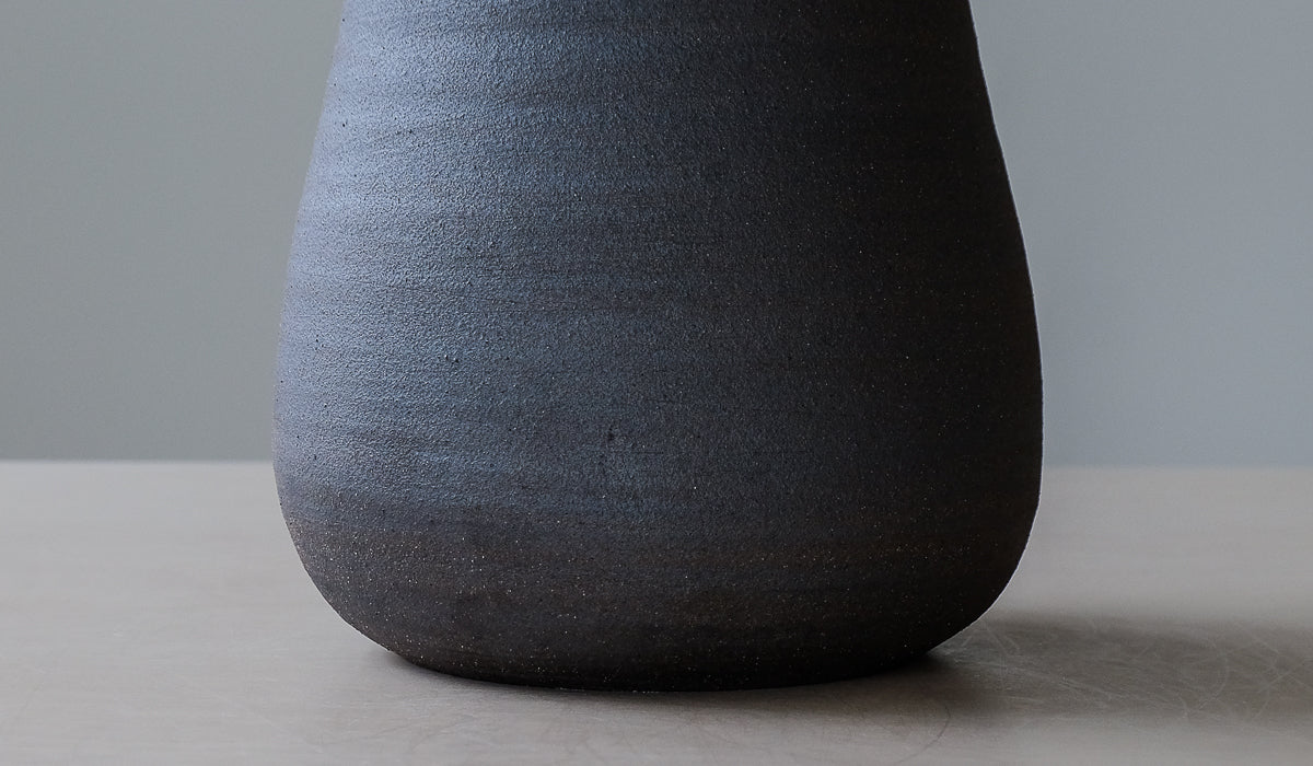 Nicholas Bijan Pourfard Dark Brown Mushroom Table Lamp - Image 10
