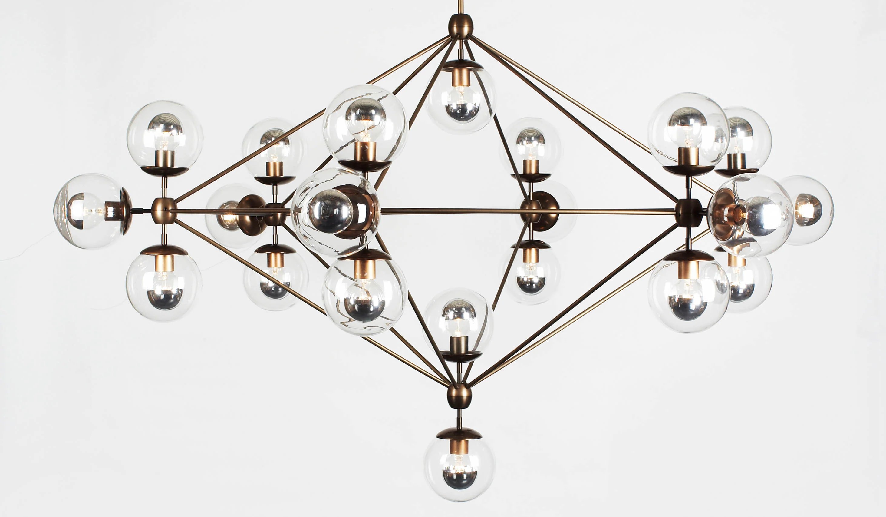 Roll & Hill Modo 21 Globe Chandelier - Image 2