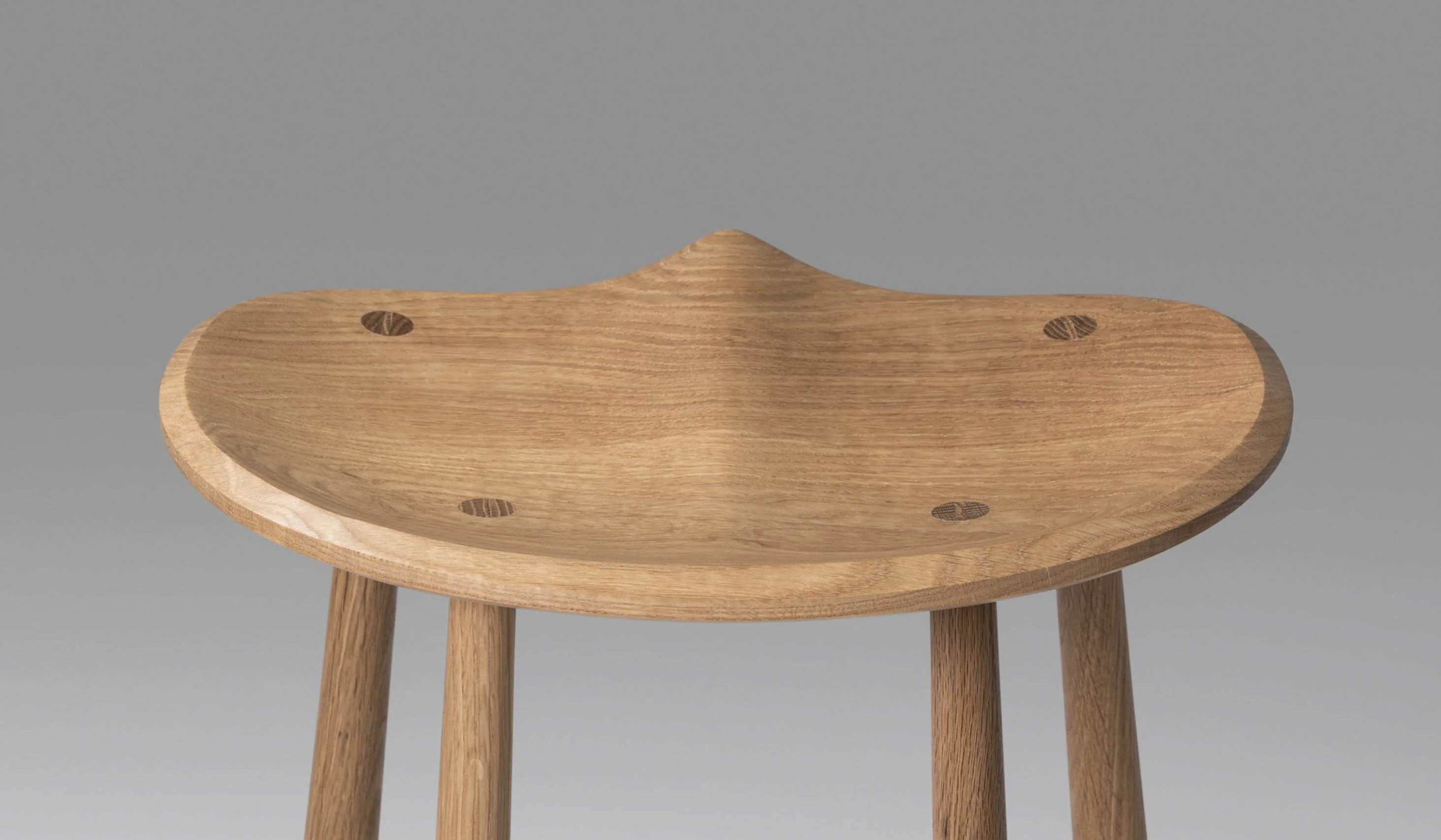 Roll & Hill Taper Bar Stool - Image 4