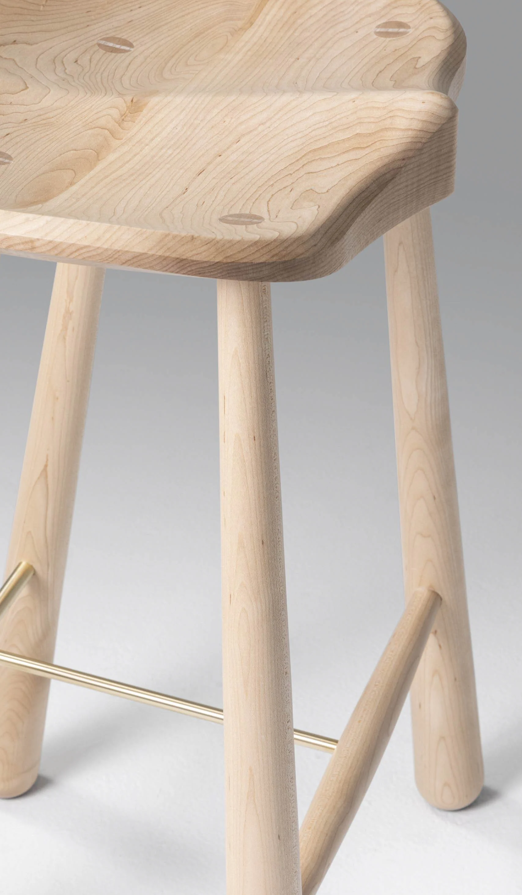 Roll & Hill Taper Counter Stool - Image 15