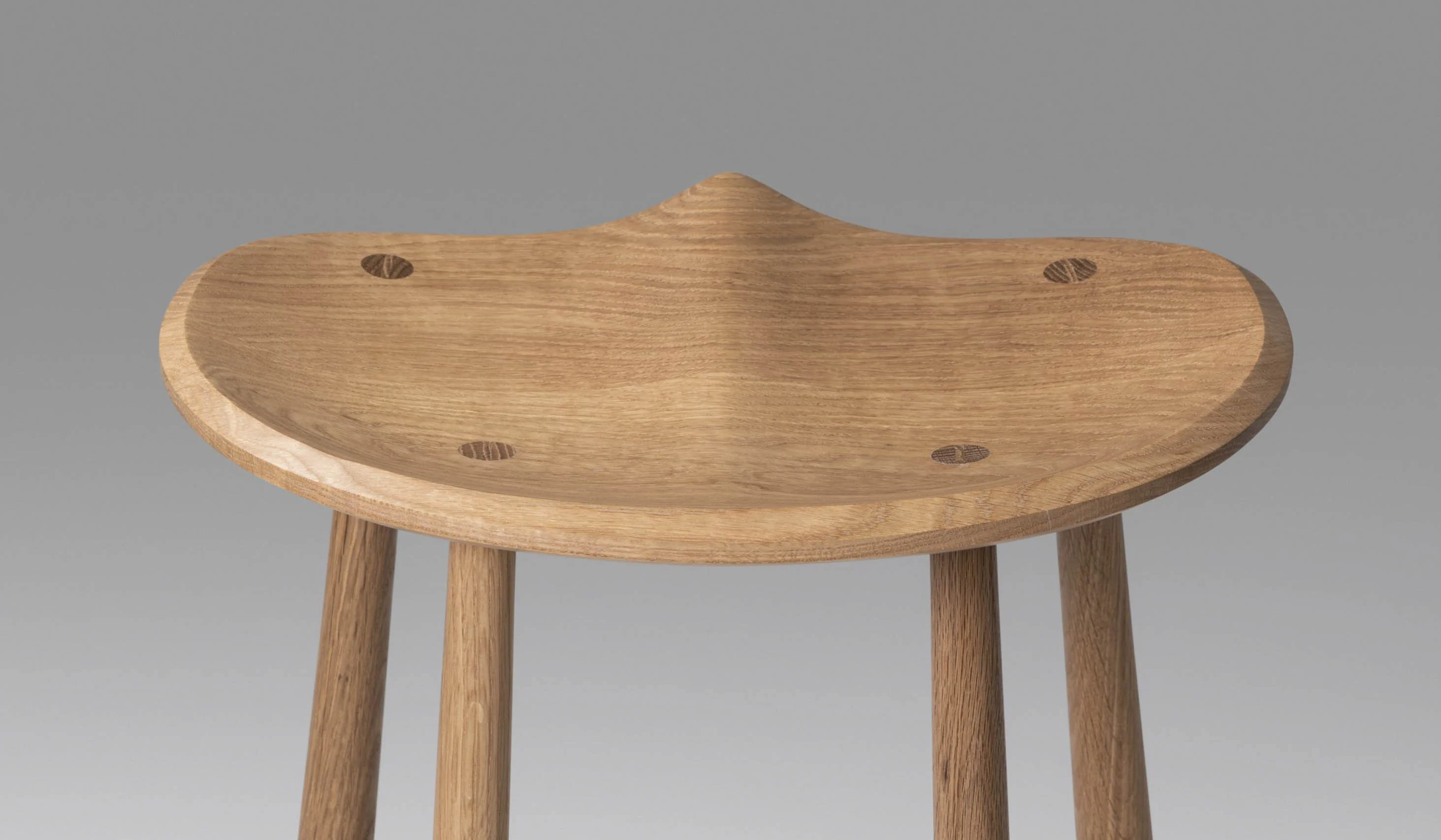 Roll & Hill Taper Counter Stool - Image 4