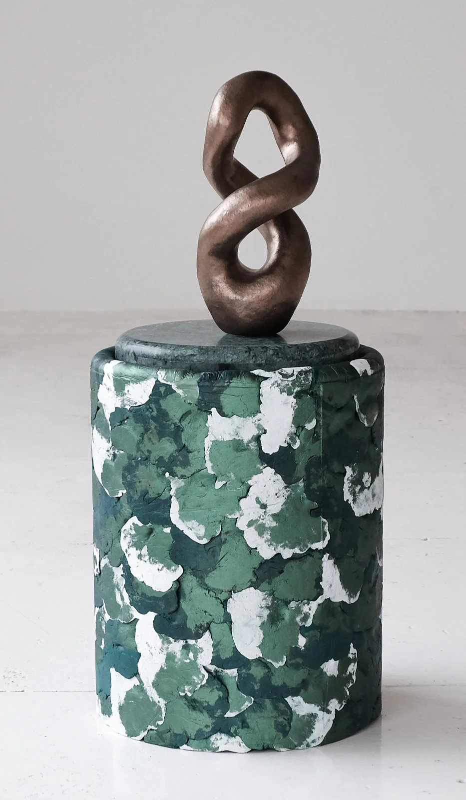 Ross Hansen Green Barrel Table - Image 14