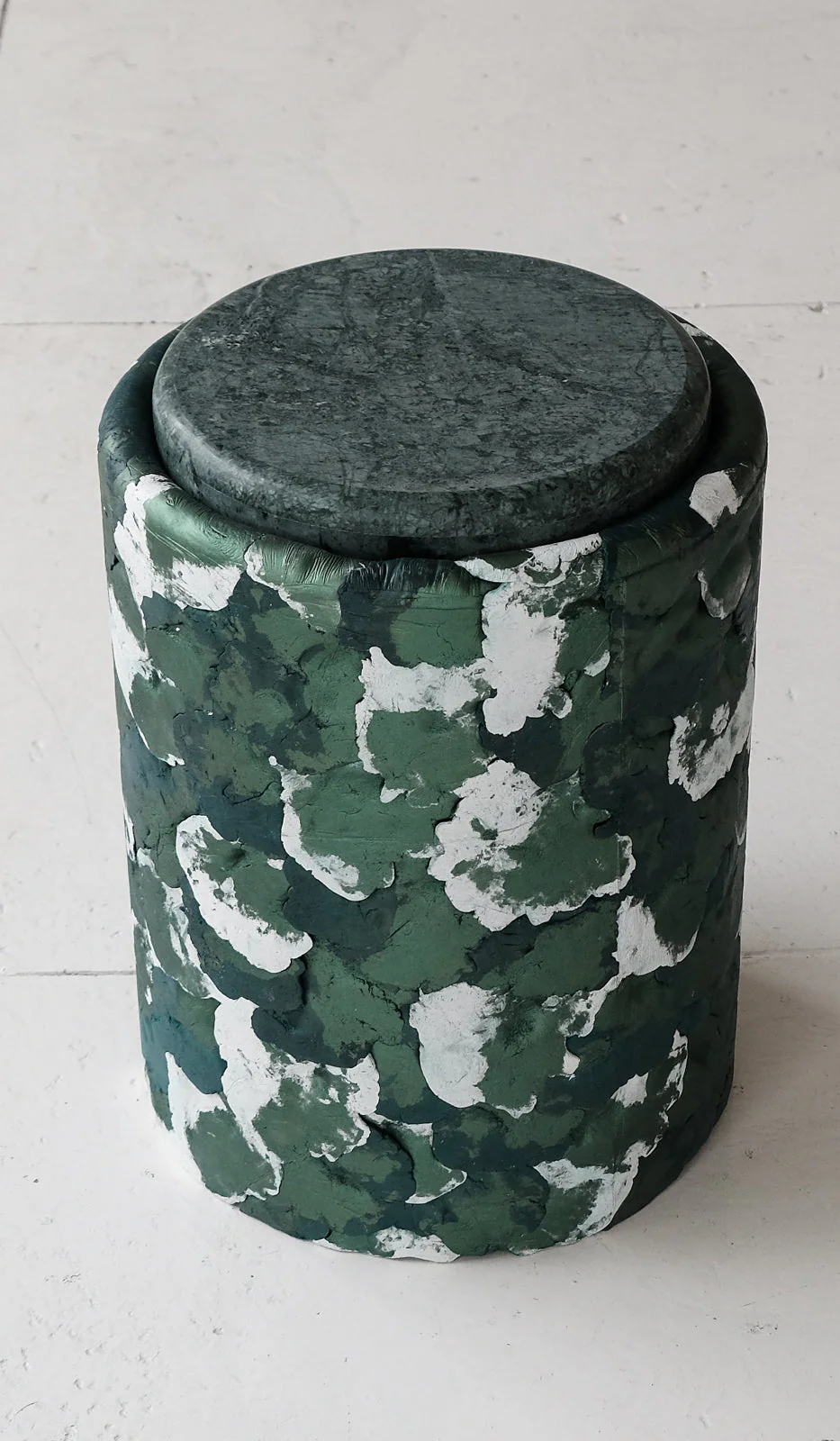 Ross Hansen Green Barrel Table - Image 5