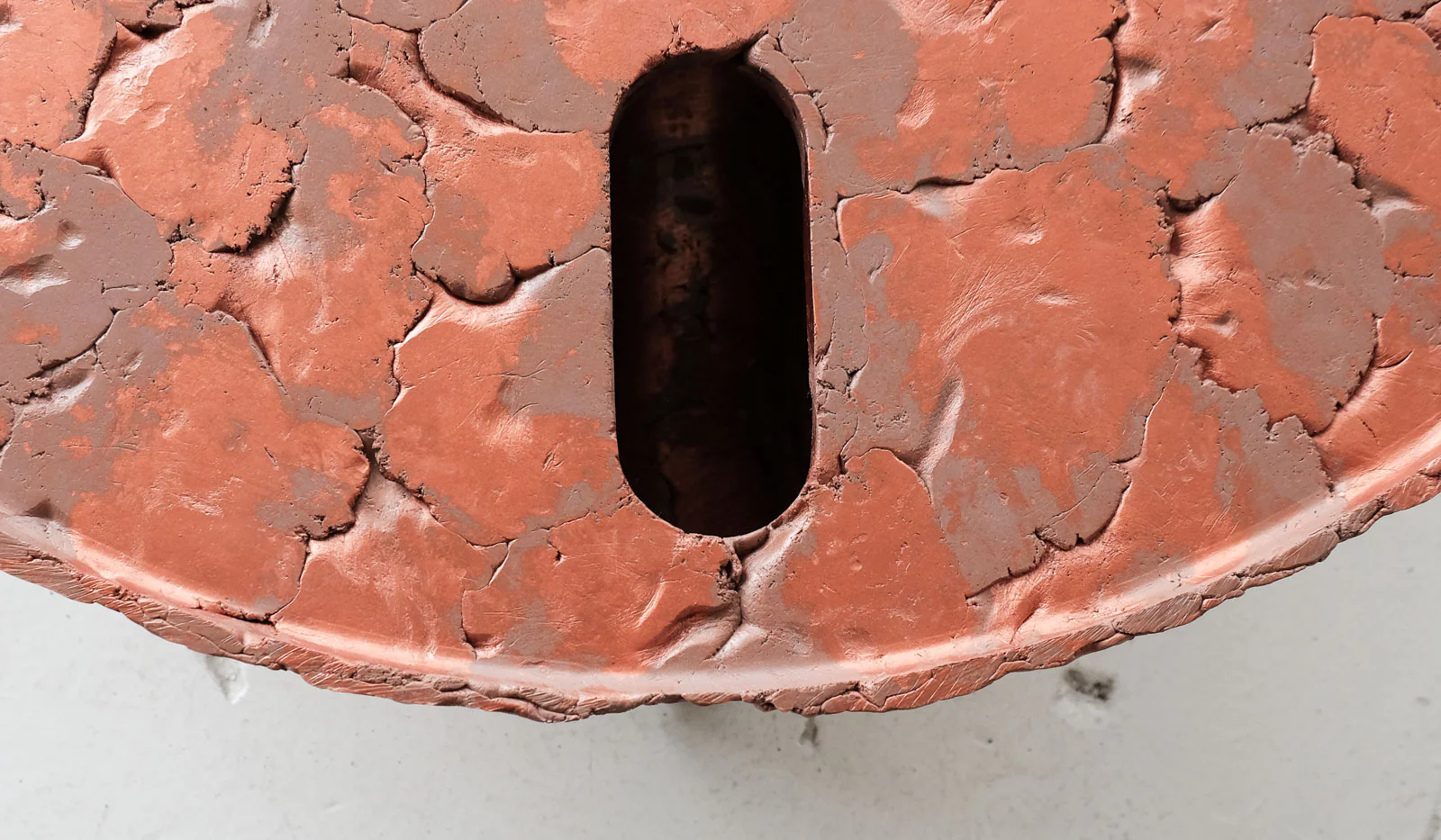 Ross Hansen Copper Molded Coffee Table - Image 4