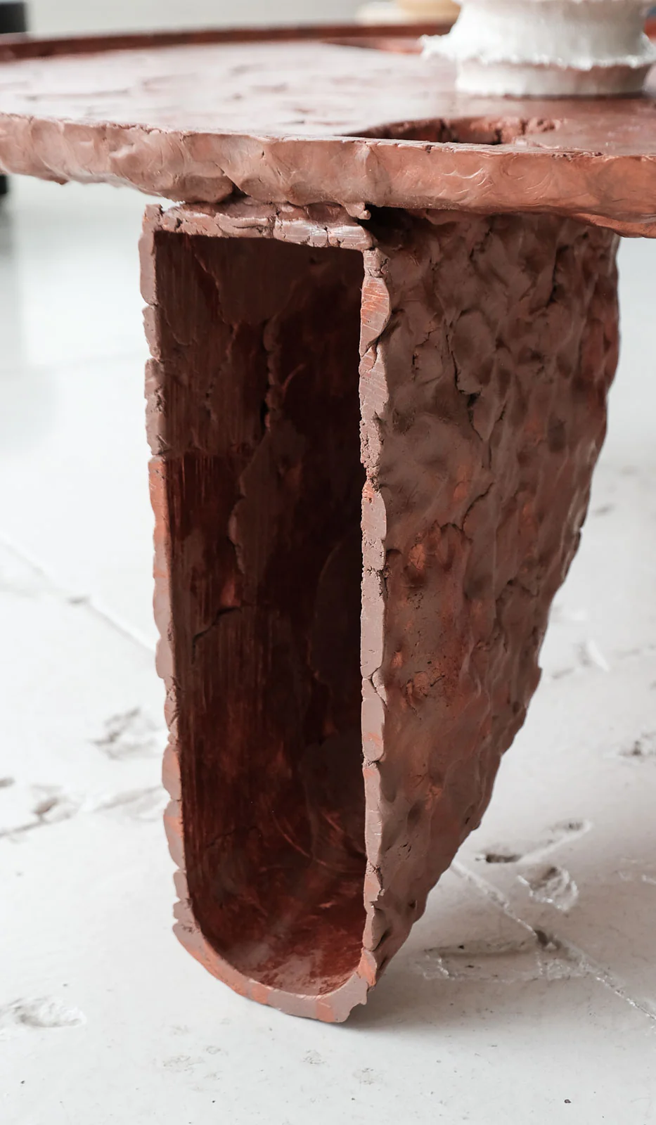 Ross Hansen Copper Molded Coffee Table - Image 6