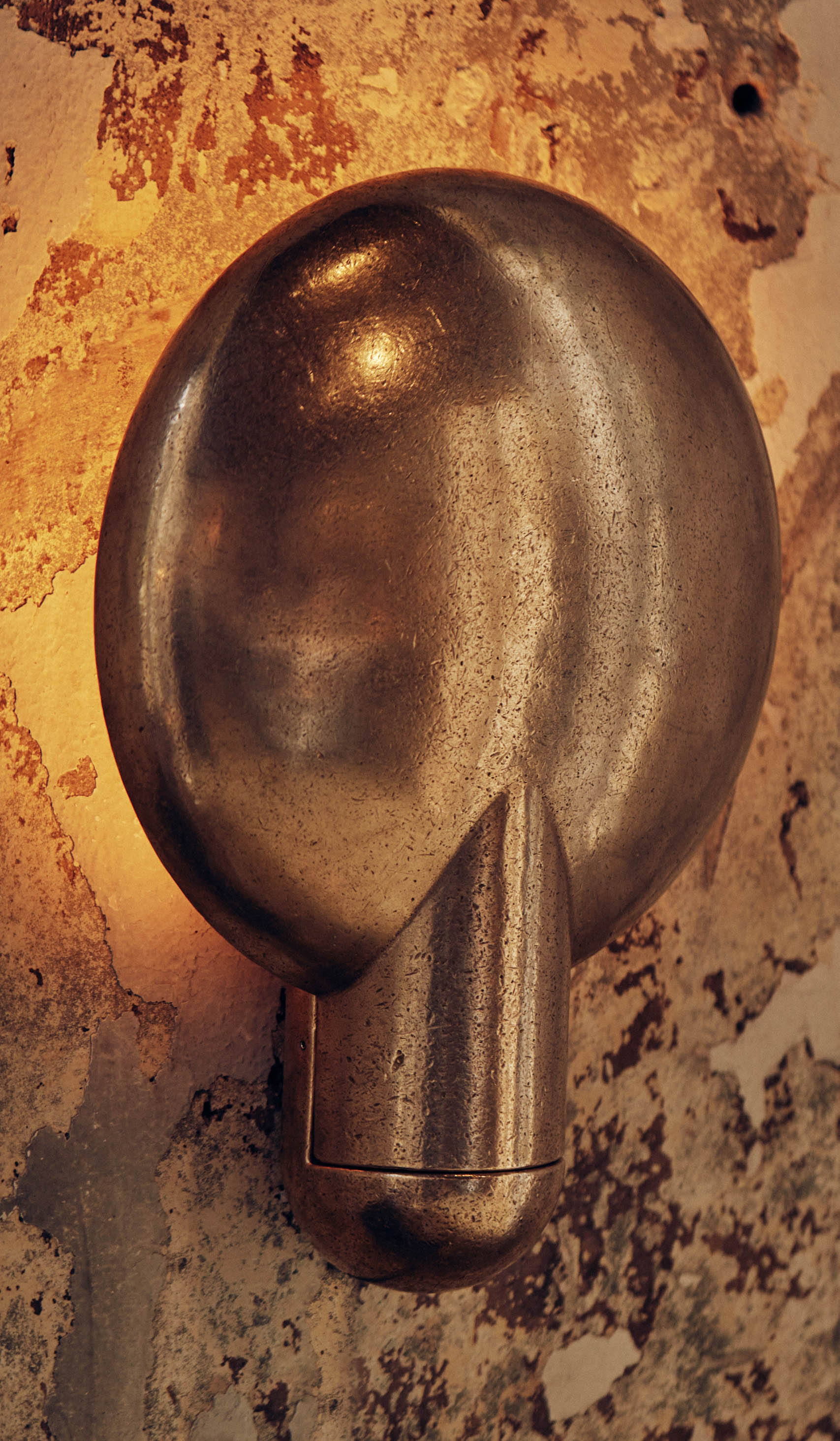 Studio Henry Wilson Polished Cast Bronze Surface Wall Sconce - Image 5