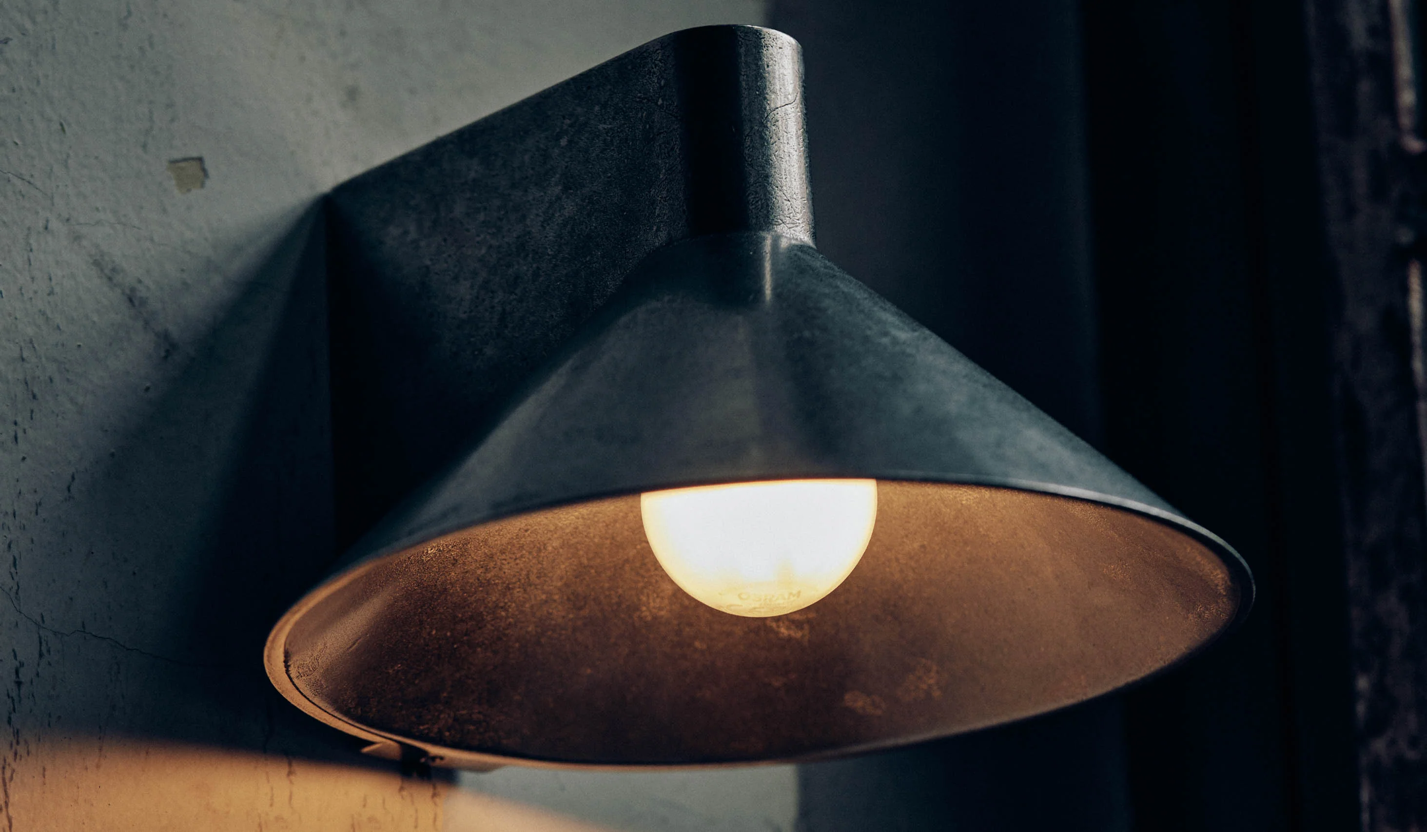 Studio Henry Wilson Polished Cast Stainless Steel Conical Wall Light - Image 11