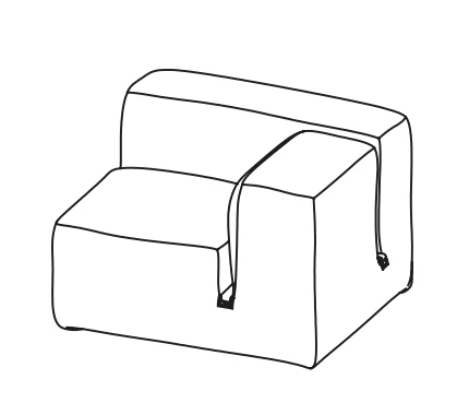 Tacchini 'Le Mura' Modular Sectional - Image 16