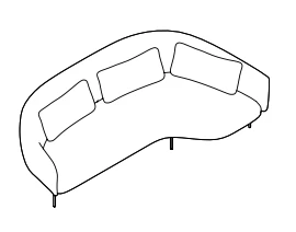 Tacchini 'Roma' Sofa - Image 11