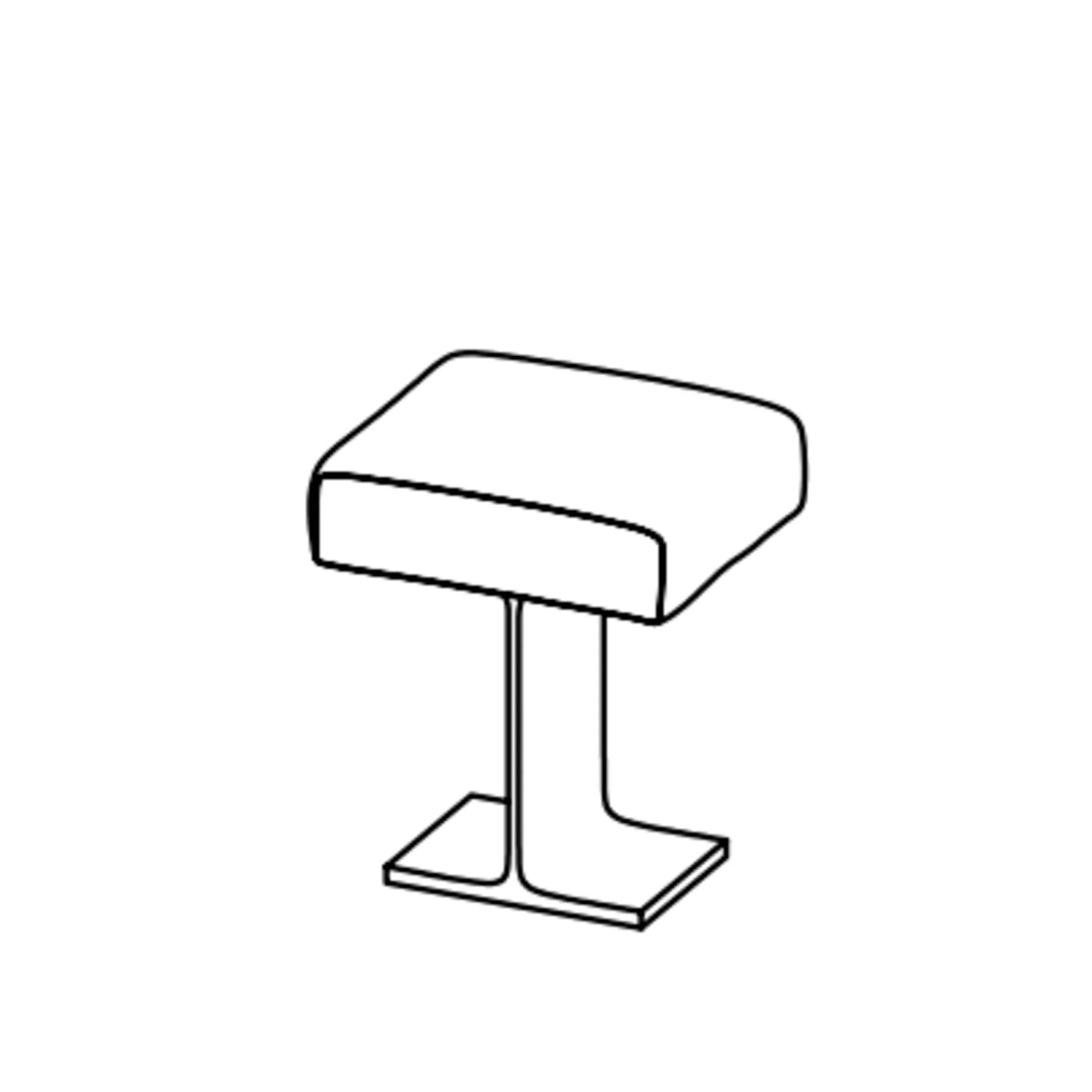 Tacchini 'Trono' Stool / Ottoman - Image 18